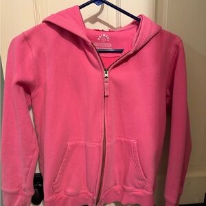 Pink Zip-Up Hoodie for Kids